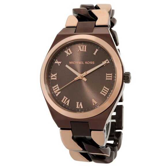 FX03396B NWT Michael Kors Fashion Ladies Quartz Steel Authentic Watch - Picture 1 of 3